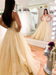Ball Gown Sweetheart Tulle Pleats Prom Dresses