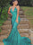 Halter Mermaid Sequins Pleats Prom Dresses