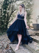 Asymmetrical Blue Evening Dresses