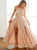 A Line Backless Halter Chiffon Prom Dresses with Split