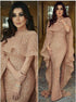 Mermaid Jewel Sequins Short Sleeves Prom Dresses LBQ3777