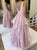 Sweetheart A Line Taffeta Dusty Rose Ruffles Long Prom Dresses GJS644