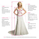 White Lace A line V Neck Chiffon Long Prom Evening  Dress ZXS339